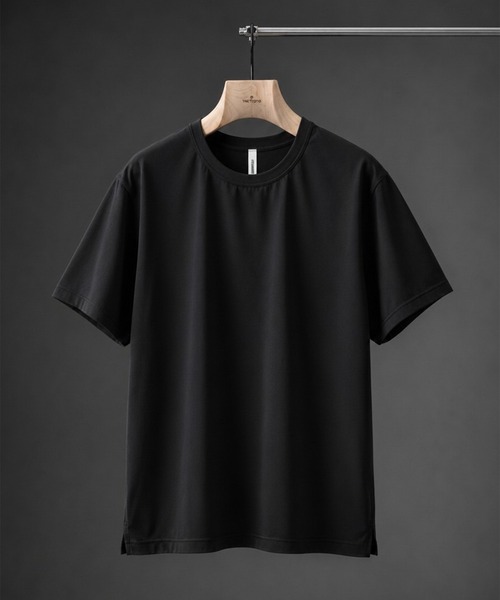 ATTACHMENT（アタッチメント）の「【ATTACHMENT/アタッチメント】PE CONPACT TWILL S/S TEE（Tシャツ/カットソー・メンズ・グレー/ブラック・2/3）」の2枚目の写真