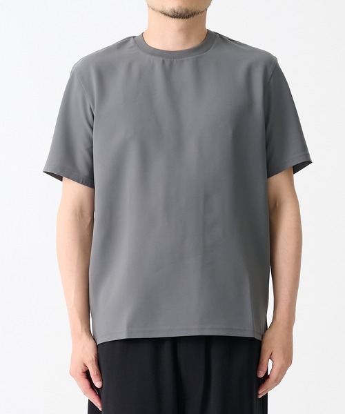 ATTACHMENT（アタッチメント）の「【ATTACHMENT/アタッチメント】PE CONPACT TWILL S/S TEE（Tシャツ/カットソー・メンズ・グレー/ブラック・2/3）」の7枚目の写真