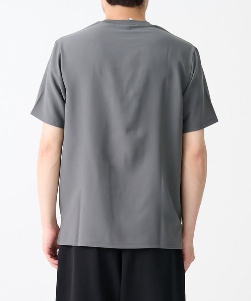 ATTACHMENT（アタッチメント）の「【ATTACHMENT/アタッチメント】PE CONPACT TWILL S/S TEE（Tシャツ/カットソー・メンズ・グレー/ブラック・2/3）」の5枚目の写真