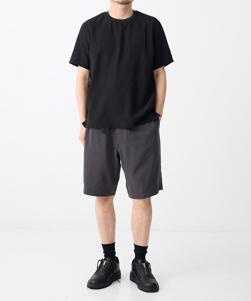 ATTACHMENT（アタッチメント）の「【ATTACHMENT/アタッチメント】PE CONPACT TWILL S/S TEE（Tシャツ/カットソー・メンズ・グレー/ブラック・2/3）」の10枚目の写真