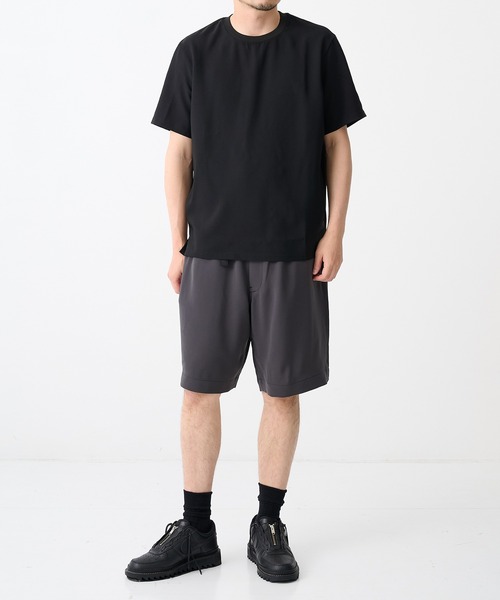 ATTACHMENT（アタッチメント）の「【ATTACHMENT/アタッチメント】PE CONPACT TWILL S/S TEE（Tシャツ/カットソー・メンズ・グレー/ブラック・2/3）」の9枚目の写真