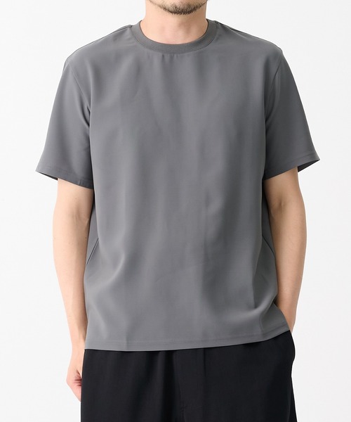 ATTACHMENT（アタッチメント）の「【ATTACHMENT/アタッチメント】PE CONPACT TWILL S/S TEE（Tシャツ/カットソー・メンズ・グレー/ブラック・2/3）」の14枚目の写真