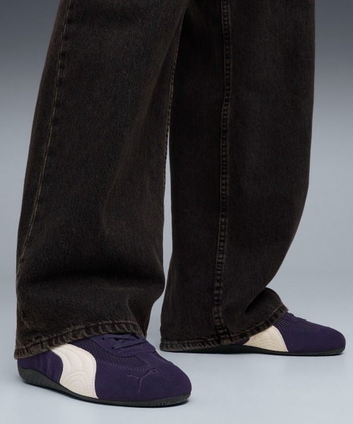 PUMA(プーマ)の「PUMA SPEED CAT MESH(プーマ スピードキャット メッシュ)(スニーカー・メンズ・ブラウン系/ネイビー系・25.5cm/25cm/23.5cm/23cm/24.5cm/24cm/28cm/27.5cm/28.5cm/26.5cm/27cm/26cm/29cm)」の2枚目の写真