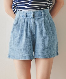 REDYAZEL | レーザーカットデニムショートパンツ(その他パンツ)