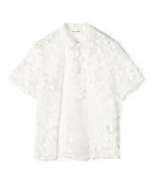 edition pourell トリコット エンブロイダリートップス（シャツ