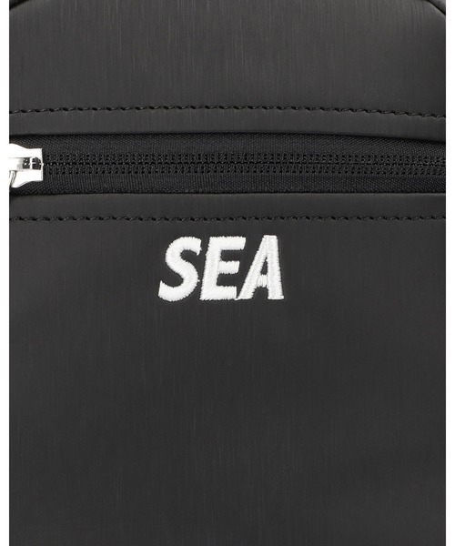 WIND AND SEA(ウィンダンシー)の「SMALL SHOULDER BAG(ショルダーバッグ・メンズ・ネイビー/ベージュ/ブラック/シルバー・FREE)」の9枚目の写真