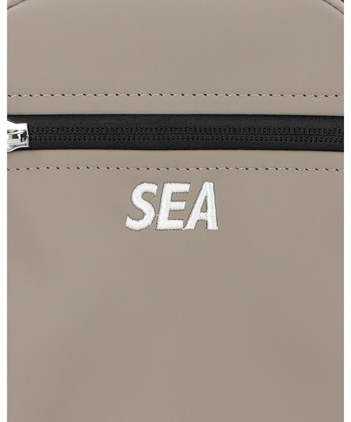 WIND AND SEA(ウィンダンシー)の「SMALL SHOULDER BAG(ショルダーバッグ・メンズ・ネイビー/ベージュ/ブラック/シルバー・FREE)」の12枚目の写真