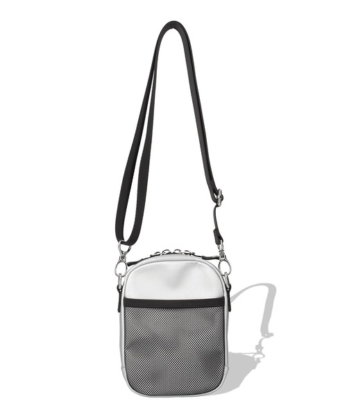WIND AND SEA(ウィンダンシー)の「SMALL SHOULDER BAG(ショルダーバッグ・メンズ・ネイビー/ベージュ/ブラック/シルバー・FREE)」の16枚目の写真