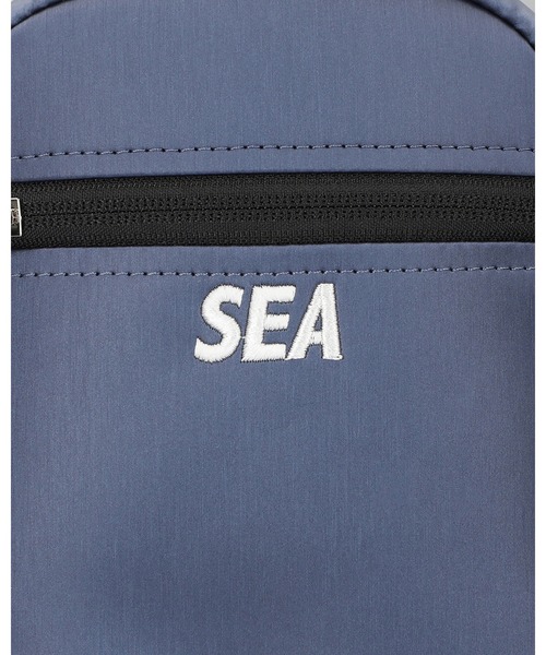 WIND AND SEA(ウィンダンシー)の「SMALL SHOULDER BAG(ショルダーバッグ・メンズ・ネイビー/ベージュ/ブラック/シルバー・FREE)」の15枚目の写真