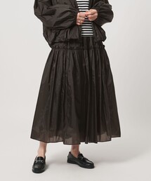 UNITED ARROWS | シアー タフタ ギャザースカート ‐はっ水 ウォッシャブル‐(スカート)