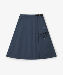 HOLUBAR（ホルバー）の「Trail Split Skirt Navy（スカート）」