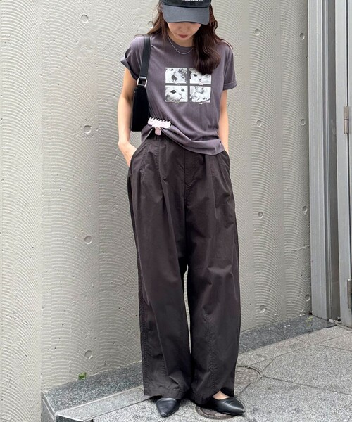 fredy emue(フレディエミュ)の「ミリタリーボリュームパンツ(その他パンツ・レディース・ブラック/ベージュ/カーキ・38)」の10枚目の写真