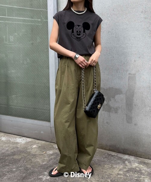 fredy emue(フレディエミュ)の「ミリタリーボリュームパンツ(その他パンツ・レディース・ブラック/ベージュ/カーキ・38)」の19枚目の写真