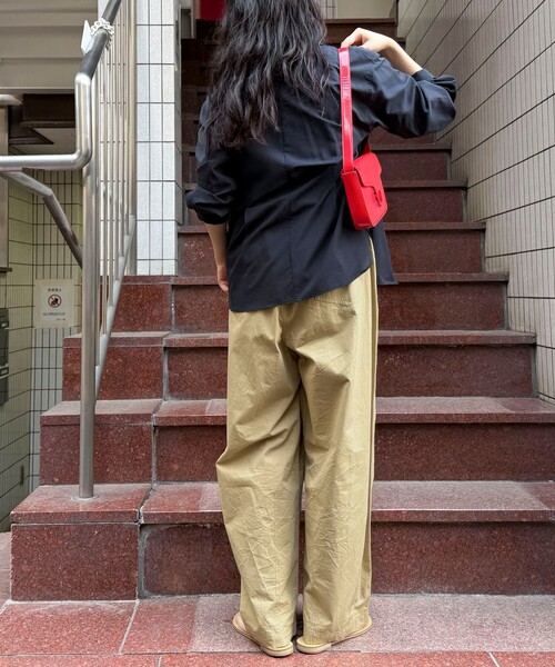 fredy emue(フレディエミュ)の「ミリタリーボリュームパンツ(その他パンツ・レディース・ブラック/ベージュ/カーキ・38)」の21枚目の写真