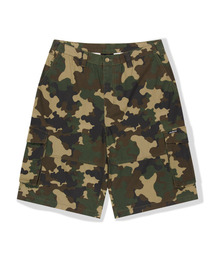 WKNDRS（ウィーキャンドース）の「[WKNDRS x GWAXNG] DULLY RIPSTOP CARGO SHORTS (CAMO)（その他パンツ）」