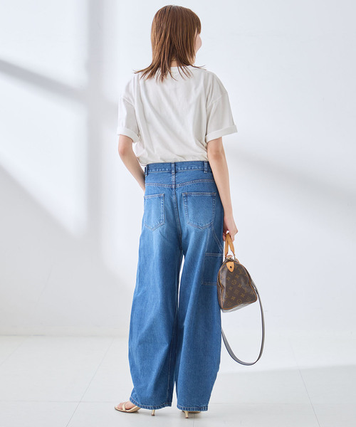 journal standard L'essage(ジャーナルスタンダードレサージュ)の「【Here Now】ピグメントTシャツ(Tシャツ/カットソー・レディース・ラベンダー/ホワイト/ブラウン系その他・FREE)」の10枚目の写真