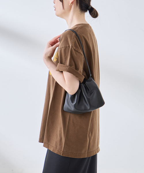 journal standard L'essage(ジャーナルスタンダードレサージュ)の「【Here Now】ピグメントTシャツ(Tシャツ/カットソー・レディース・ラベンダー/ホワイト/ブラウン系その他・FREE)」の11枚目の写真