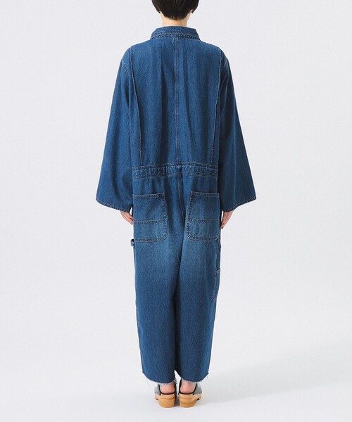 BEAMS BOY（ビームスボーイ）の「【別注】BIGMAC / TSUNAGI（つなぎ/オールインワン・レディース・インディゴブルー・ONE SIZE）」の7枚目の写真