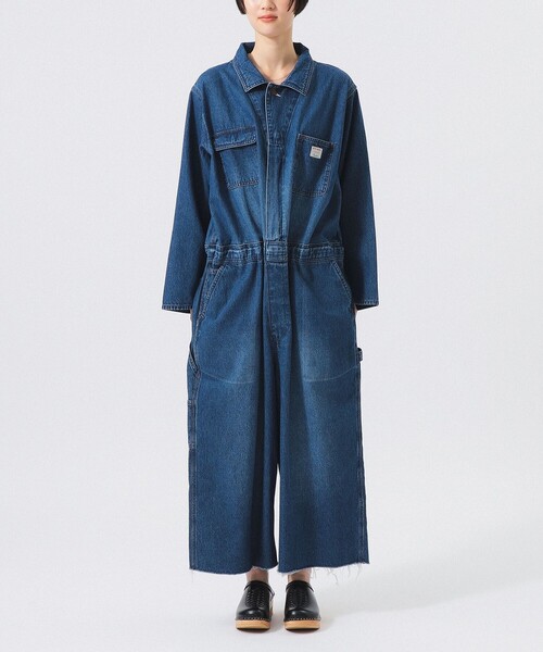 BEAMS BOY（ビームスボーイ）の「【別注】BIGMAC / TSUNAGI（つなぎ/オールインワン・レディース・インディゴブルー・ONE SIZE）」の8枚目の写真
