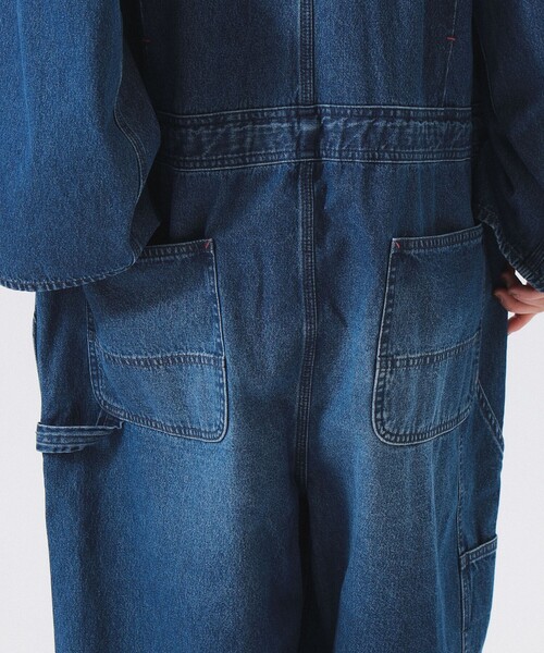 BEAMS BOY（ビームスボーイ）の「【別注】BIGMAC / TSUNAGI（つなぎ/オールインワン・レディース・インディゴブルー・ONE SIZE）」の9枚目の写真
