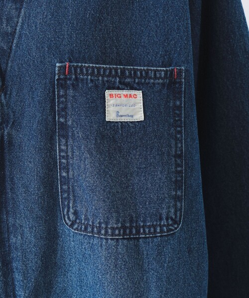BEAMS BOY（ビームスボーイ）の「【別注】BIGMAC / TSUNAGI（つなぎ/オールインワン・レディース・インディゴブルー・ONE SIZE）」の11枚目の写真