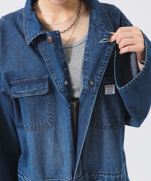 BEAMS BOY（ビームスボーイ）の「【別注】BIGMAC / TSUNAGI（つなぎ/オールインワン・レディース・インディゴブルー・ONE SIZE）」の14枚目の写真