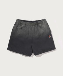 GARMENT DYE ONE POINT SWEAT SHORTS