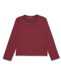 MAX&Co. | Max&Co.(マックスアンドコー)Kids & Junior ストライプ長袖Tシャツカットソー(Tシャツ/カットソー)