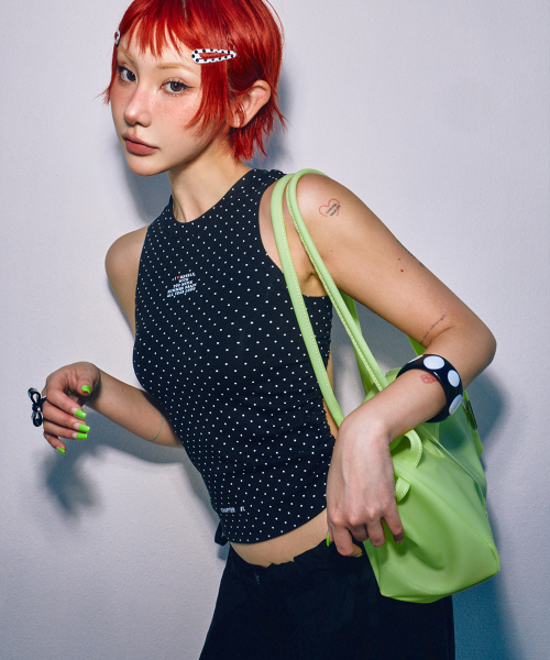 HIGHTIDEFRANKIE(ハイタイドフランキー)の「Summer Brain Halter Neck Top Black(Tシャツ/カットソー・レディース・ブラック・FREE)」の3枚目の写真
