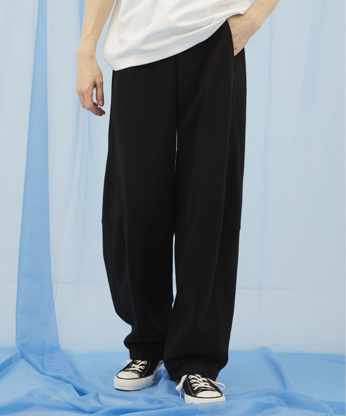 PUBLIC TOKYO（パブリックトウキョウ）の「DYED PUBLIC SWEAT PT（スウェットパンツ・メンズ・ブラック・3/2/1）」の3枚目の写真