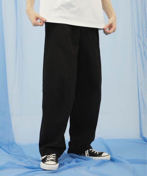 PUBLIC TOKYO（パブリックトウキョウ）の「DYED PUBLIC SWEAT PT（スウェットパンツ・メンズ・ブラック・3/2/1）」の4枚目の写真