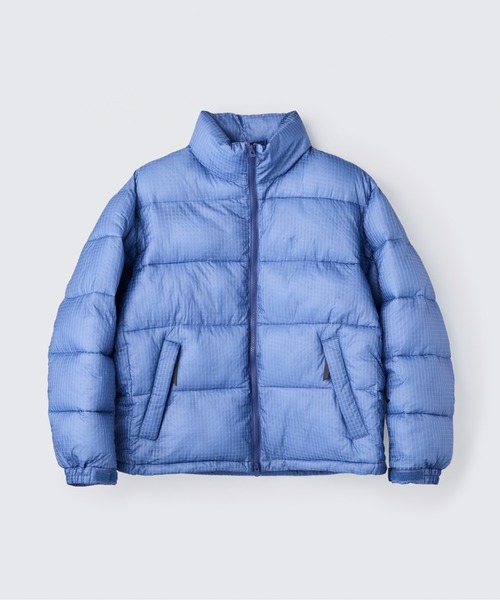 WILD THINGS（ワイルドシングス）の「シアーチェック ロフトジャケット｜SEER CHECK LOFT JACKET（ブルゾン・レディース・グリーン/ピンクベージュ/ライトパープル/ブラック・M/S）」の8枚目の写真