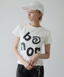 ドットロゴクルーネックＴシャツ