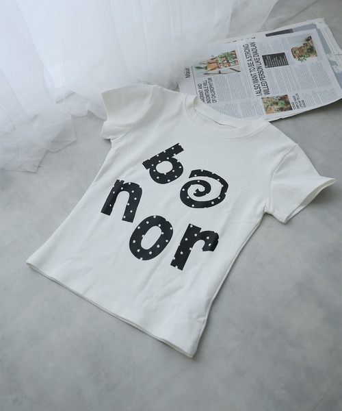 Ulysses(ユリシス)の「ドットロゴクルーネックTシャツ(Tシャツ/カットソー・レディース・ホワイト・L/M/S)」の18枚目の写真
