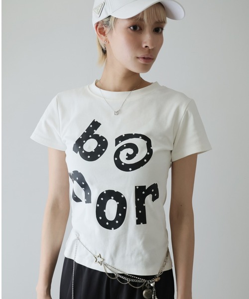 Ulysses(ユリシス)の「ドットロゴクルーネックTシャツ(Tシャツ/カットソー・レディース・ホワイト・L/M/S)」の17枚目の写真