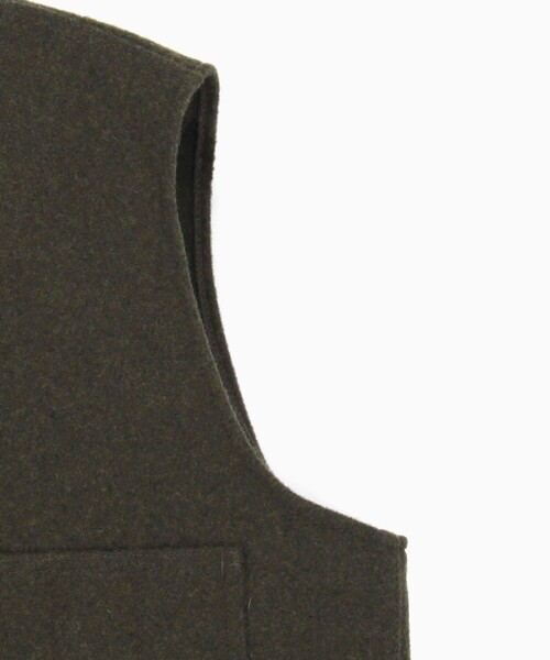 FILSON（フィルソン）の「FILSON/フィルソン Mackinaw Wool Vest/フィルソン マッキノー ウール ベスト（その他アウター・メンズ・ネイビー/チャコールグレー/オリーブ・X-SMALL/X-LARGE/SMALL/LARGE/MEDIUM）」の6枚目の写真