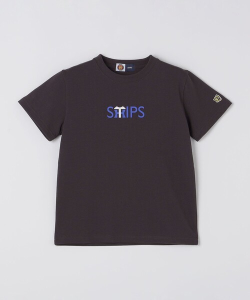 SHIPS(シップス)の「SHIPS KIDS:100~140cm /阪神タイガース×SHIPS カラーロゴ Tシャツ(Tシャツ/カットソー・キッズ・ブラウン/ブラック/ライトブルー/ダークグレー・130/140/110/100/120)」の2枚目の写真