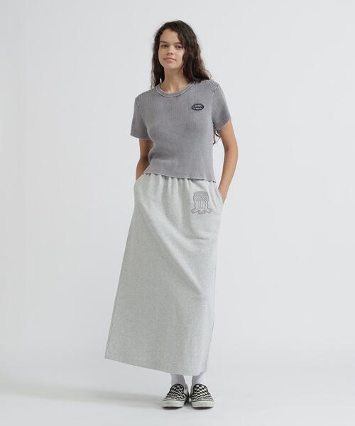 AVIREX(アヴィレックス)の「VINTAGE WASH WAPPEN KNIT PULLOVER(Tシャツ/カットソー・レディース・ネイビー/ブラック・S/M)」の14枚目の写真