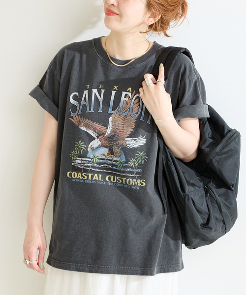 GOOD ROCK SPEED(グッドロックスピード)の「GOOD ROCK SPEED / グッドロックスピード GS ORIGINAL S/S Tshirt(Tシャツ/カットソー・レディース・ブラック/ブラック系その他・FREE)」の1枚目の写真