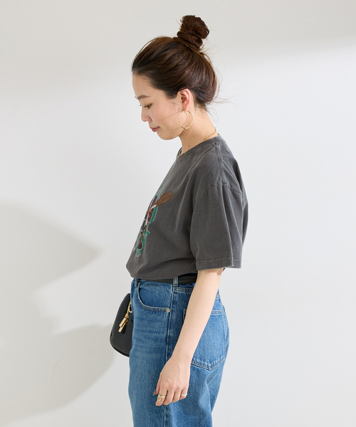 GOOD ROCK SPEED(グッドロックスピード)の「GOOD ROCK SPEED / グッドロックスピード GS ORIGINAL S/S Tshirt(Tシャツ/カットソー・レディース・ブラック/ブラック系その他・FREE)」の8枚目の写真