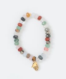 A.en（エイエン ）の「【CHAN LUU】MULTI MIX STONE BRACELET（ブレスレット）」
