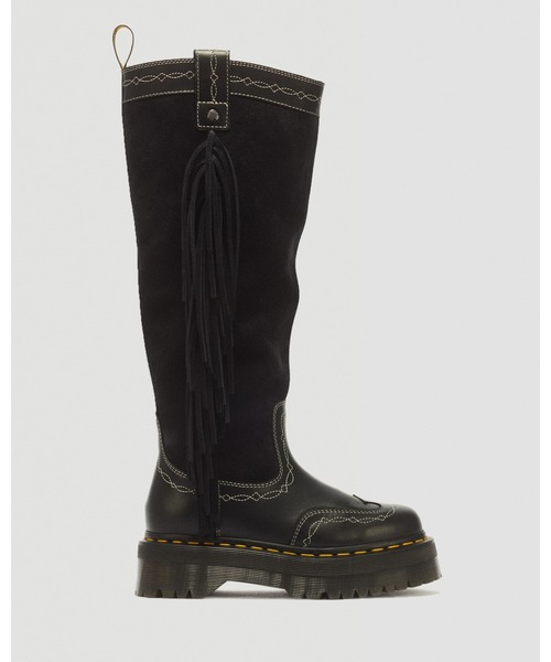 Dr. Martens(ドクターマーチン)の「Dr. Martens/ドクターマーチン QUAD HI DR プル オン ブーツ 43173001(ブーツ・メンズ・ブラック・UK3/UK4/UK5/UK6/UK7/UK8/UK9/UK10)」の1枚目の写真