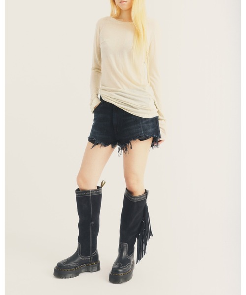 Dr. Martens(ドクターマーチン)の「Dr. Martens/ドクターマーチン QUAD HI DR プル オン ブーツ 43173001(ブーツ・メンズ・ブラック・UK3/UK4/UK5/UK6/UK7/UK8/UK9/UK10)」の3枚目の写真