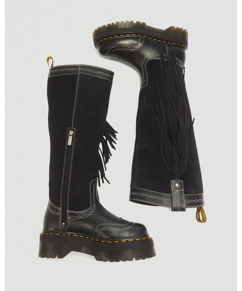 Dr. Martens(ドクターマーチン)の「Dr. Martens/ドクターマーチン QUAD HI DR プル オン ブーツ 43173001(ブーツ・メンズ・ブラック・UK3/UK4/UK5/UK6/UK7/UK8/UK9/UK10)」の5枚目の写真