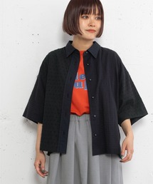パターンミックスシャツ