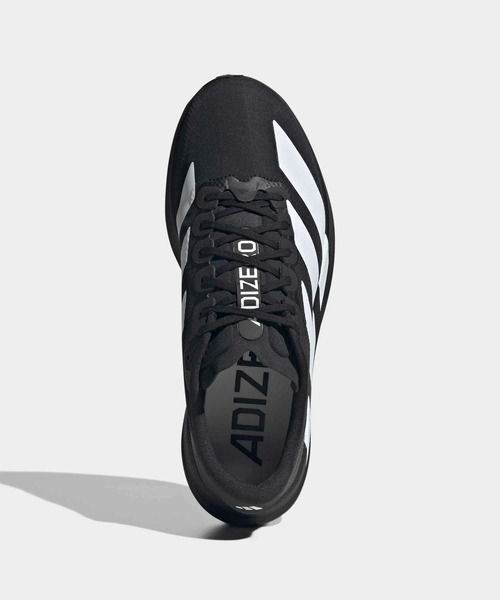 adidas(アディダス)の「アディゼロ EVO SL ウーブン / Adizero EVO SL WOVEN / ランニングシューズ / アディダス adidas(スニーカー・メンズ・ブラック・24.5cm/25.0cm/25.5cm/28.5cm/28.0cm/27.5cm/26.5cm/27.0cm/26.0cm/29.0cm)」の3枚目の写真