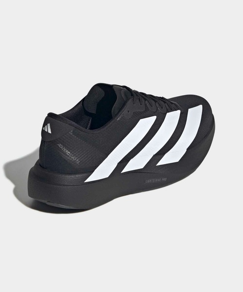 adidas(アディダス)の「アディゼロ EVO SL ウーブン / Adizero EVO SL WOVEN / ランニングシューズ / アディダス adidas(スニーカー・メンズ・ブラック・24.5cm/25.0cm/25.5cm/28.5cm/28.0cm/27.5cm/26.5cm/27.0cm/26.0cm/29.0cm)」の6枚目の写真