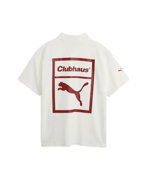 PUMA(プーマ)の「PUMA プーマ メンズ ゴルフ PUMA x CLUBHAUS リラックス 半袖 ポロシャツ(ポロシャツ・メンズ・ブラック×ブルー/ホワイト系その他/ホワイト×グリーン/ブラック×ホワイト/ホワイト系その他2・X-LARGE/XX-LARGE/MEDIUM/SMALL/LARGE)」の20枚目の写真