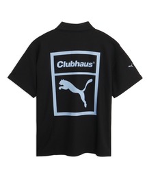 PUMA プーマ メンズ ゴルフ PUMA x CLUBHAUS リラックス 半袖 ポロシャツ