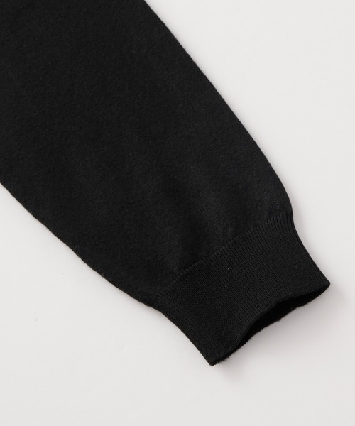 U.S. POLO ASSN.(ユーエスポロアッスン)の「U.S. POLO ASSN./ユーエスポロアッスン 別注 ワンポイント刺繍 アソート オーバーサイズ 長袖ニットポロ(ニット/セーター・メンズ・チャコール/ブラック/ネイビー/ブラック系/ネイビー系・S/L/M)」の13枚目の写真